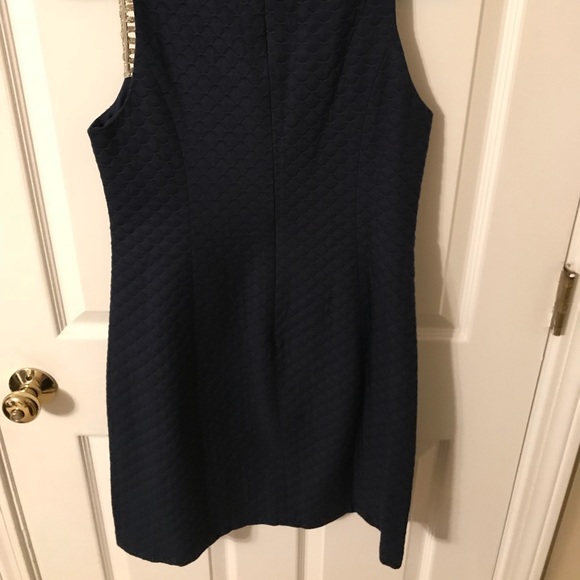 Lilly Pulitzer Navy Blue with Gold - Picture 4 of 5